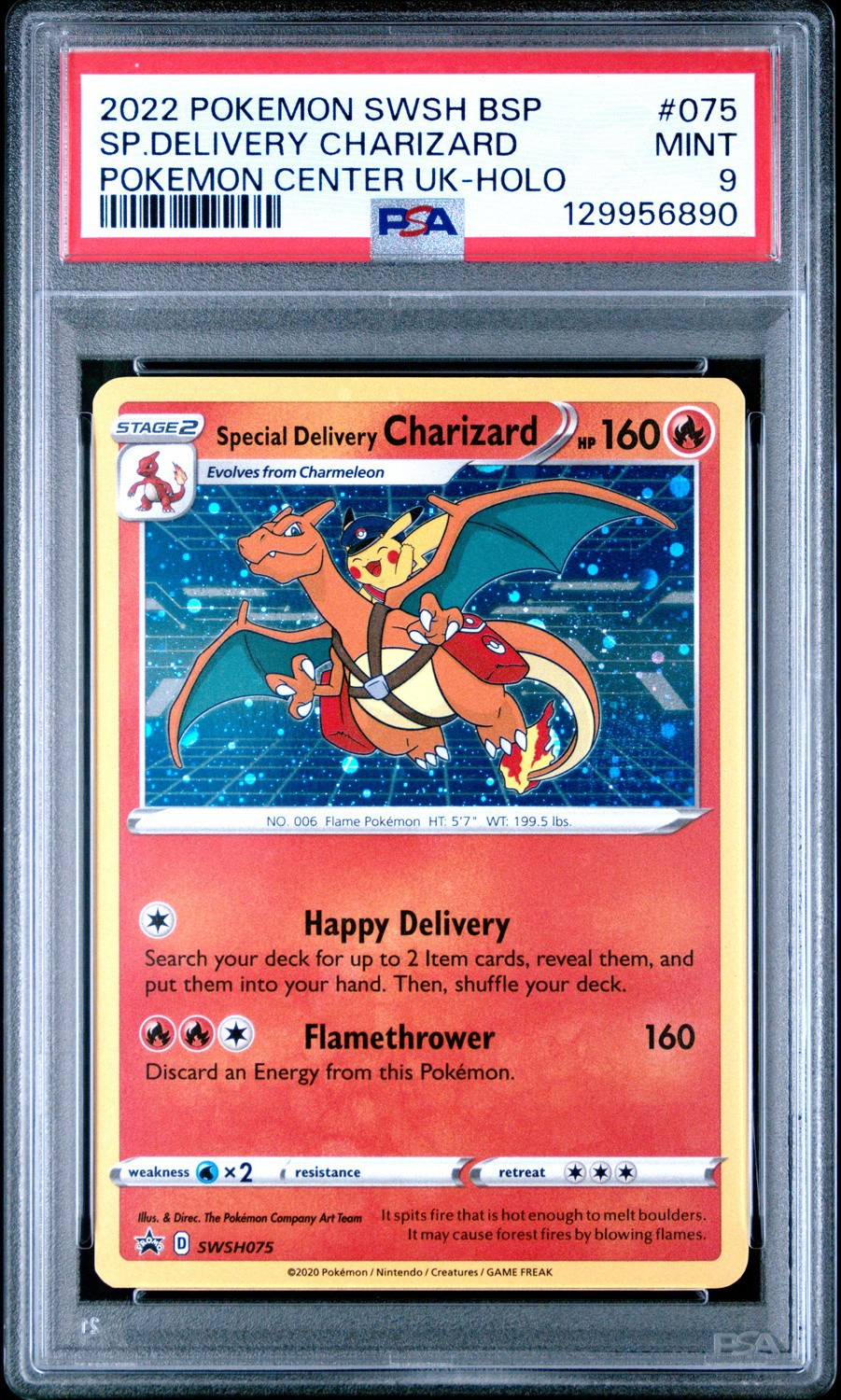 Special Delivery Charizard