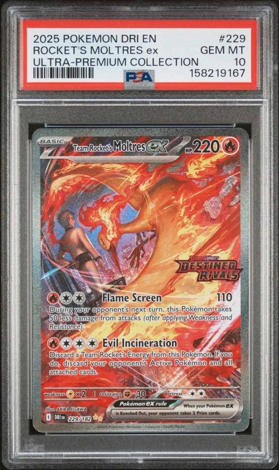 ROCKET'S MOLTRES ex