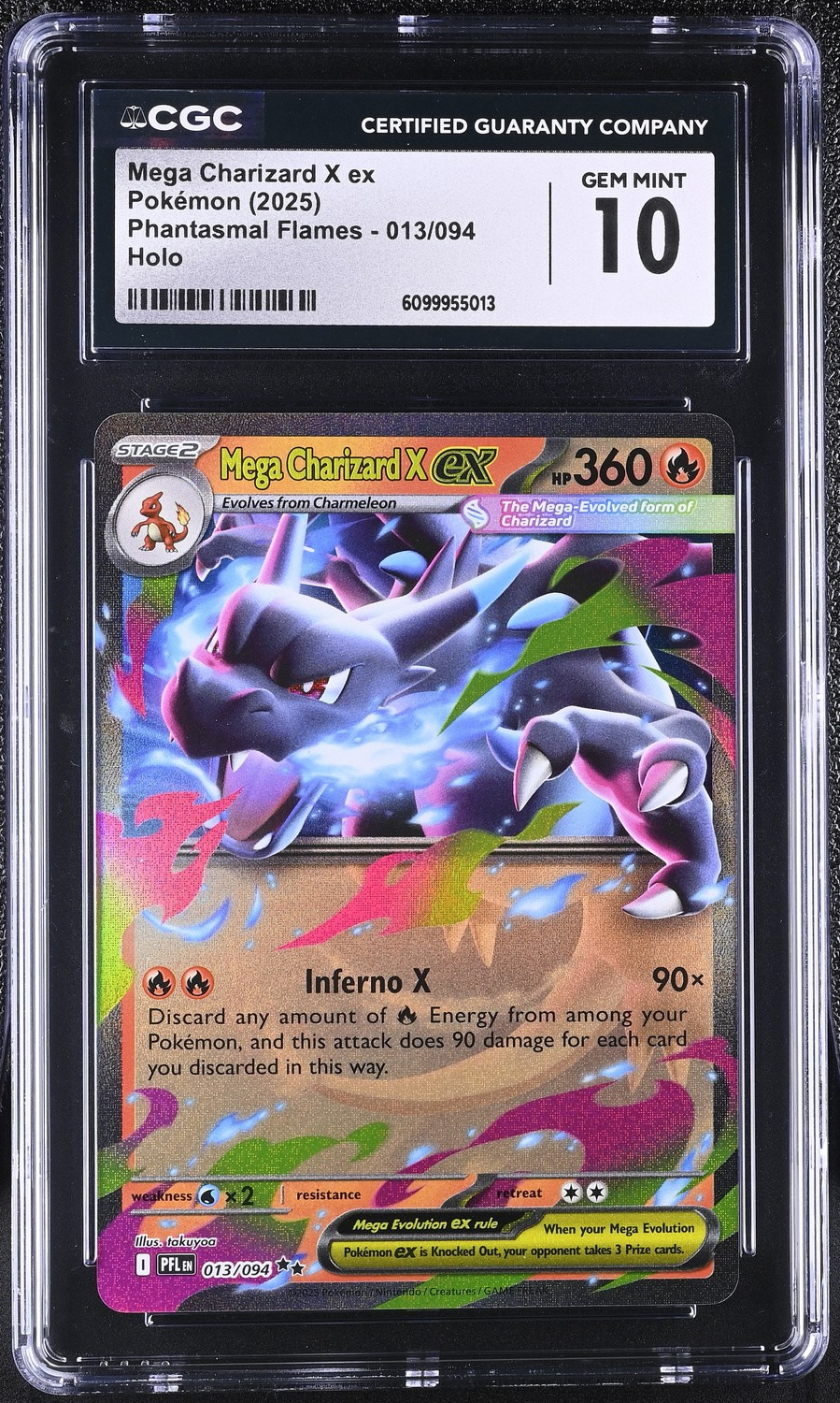 MEGA CHARIZARD X ex