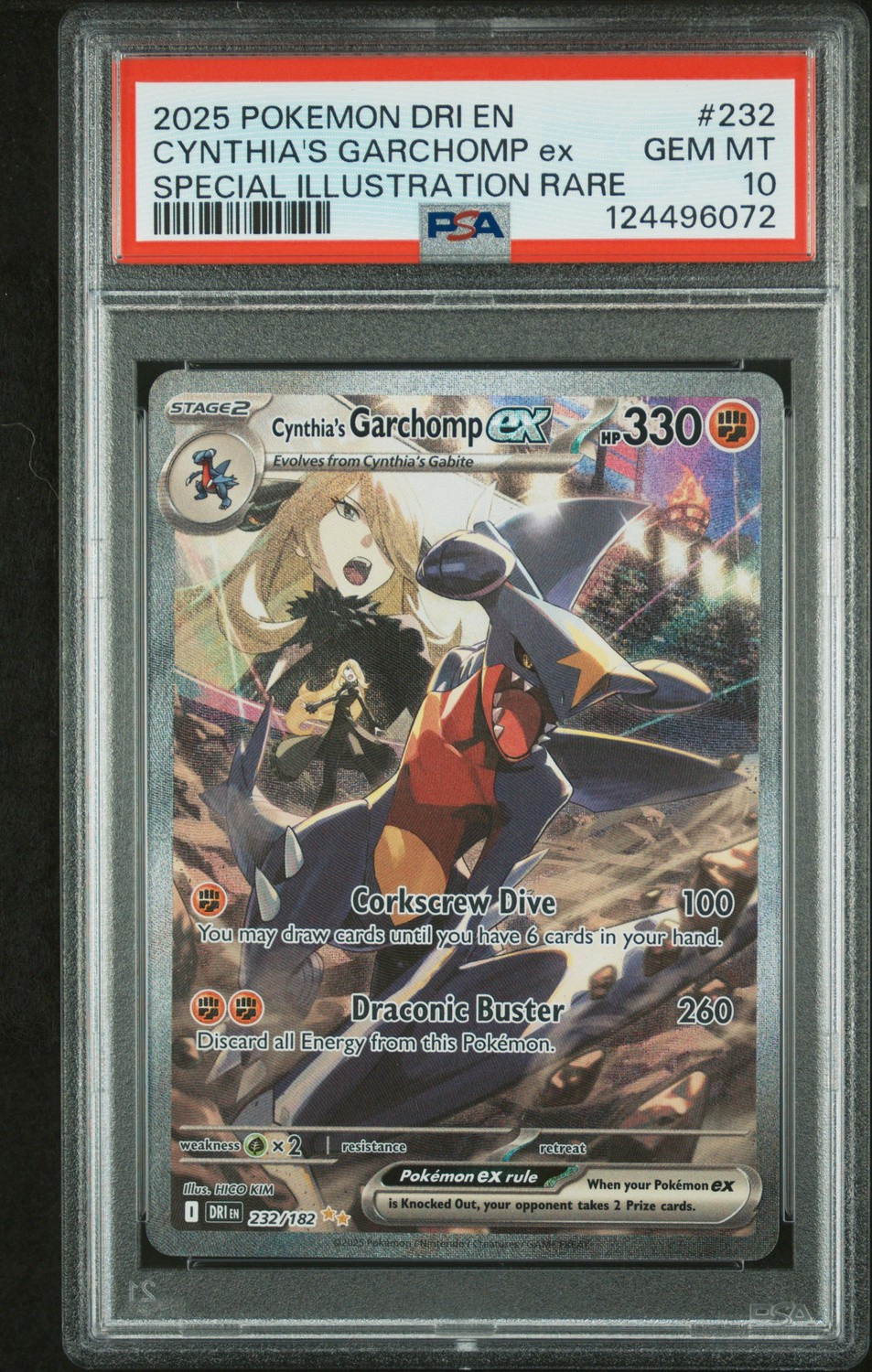 CYNTHIA'S GARCHOMP ex