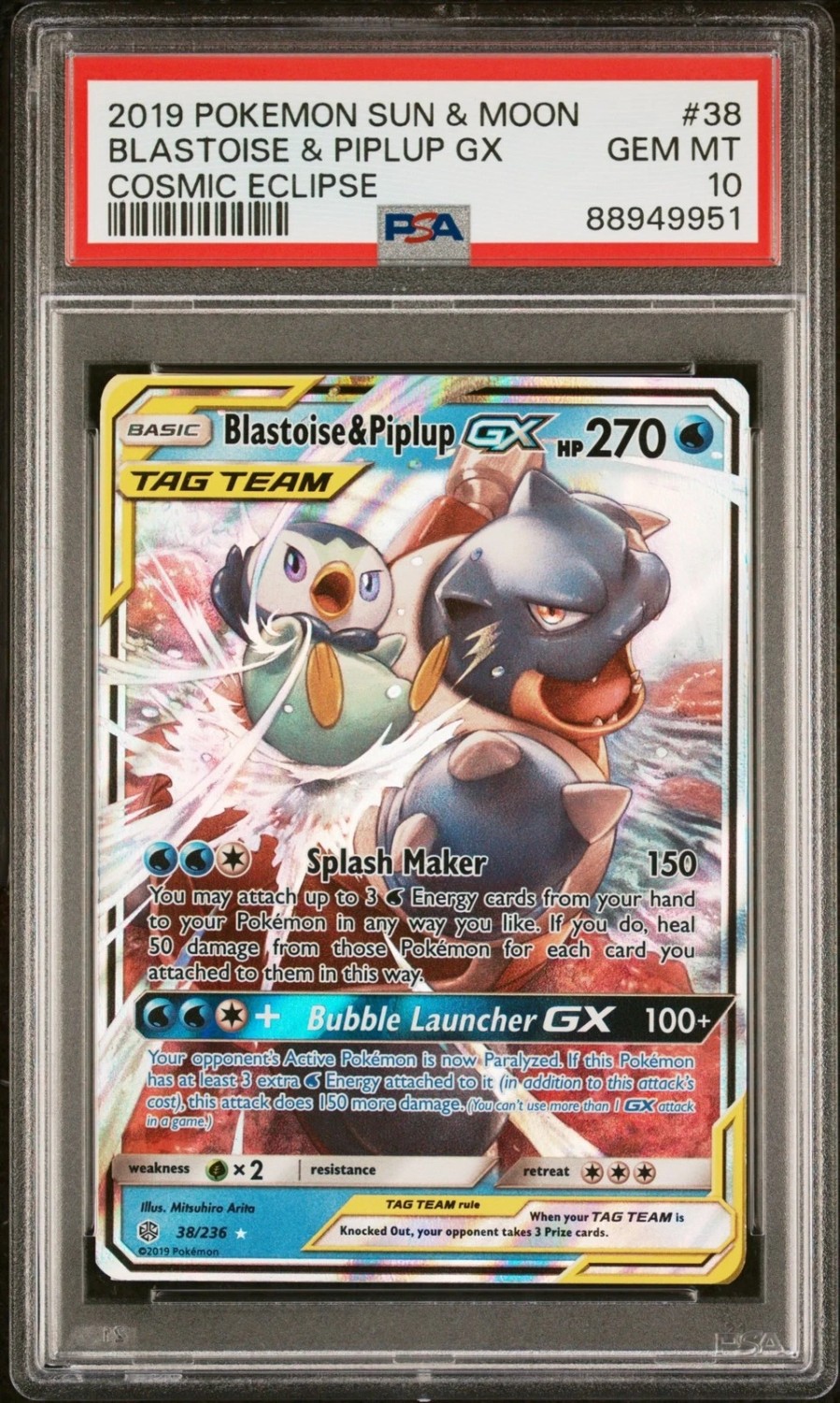 Blastoise & Piplup GX