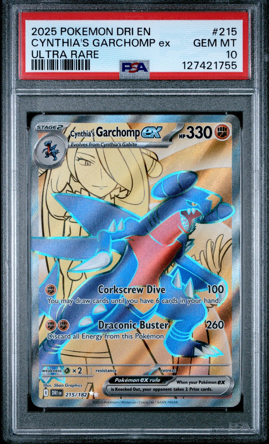 CYNTHIA'S GARCHOMP ex
