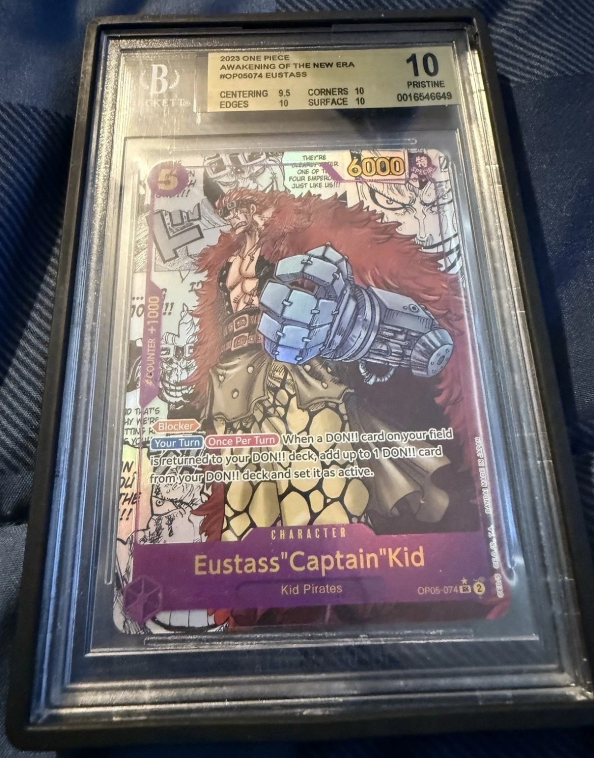 Eustass"Captain"Kid MANGA ART