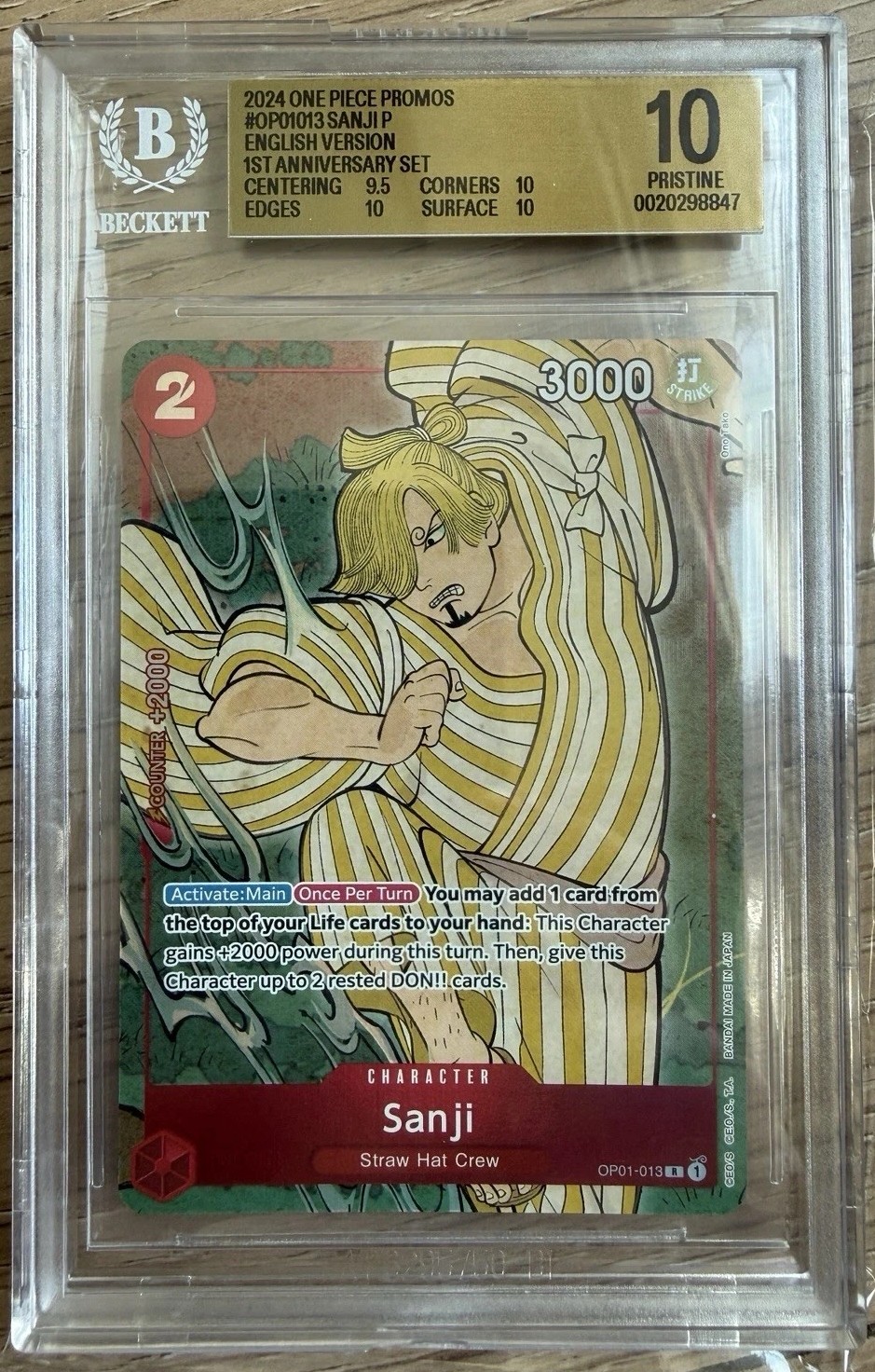 Sanji P/(English Version 1st Anniversary Set)