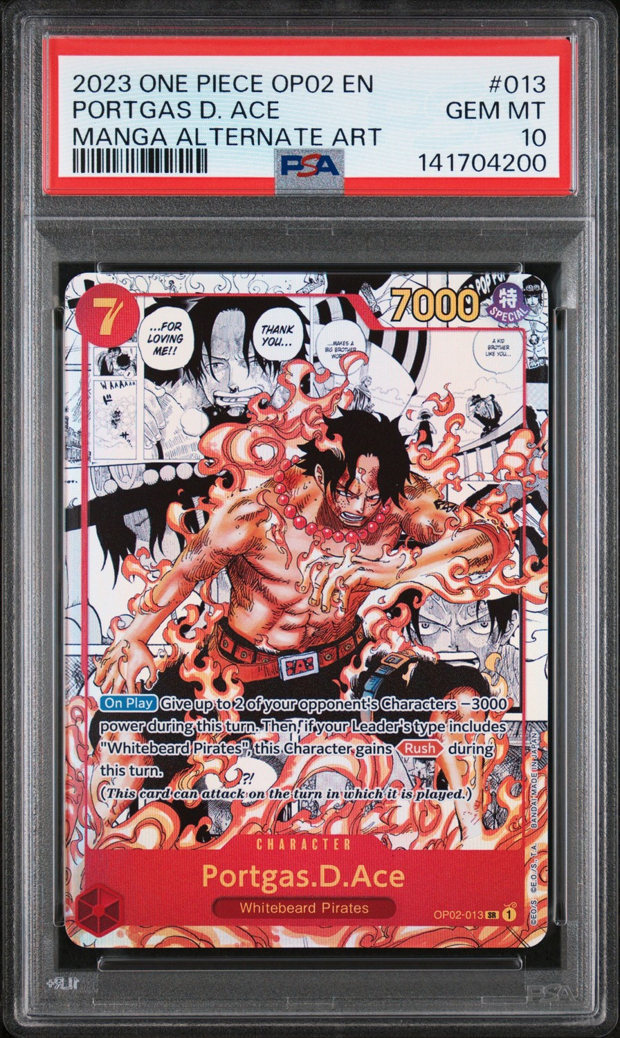Portgas.D.Ace MANGA ART