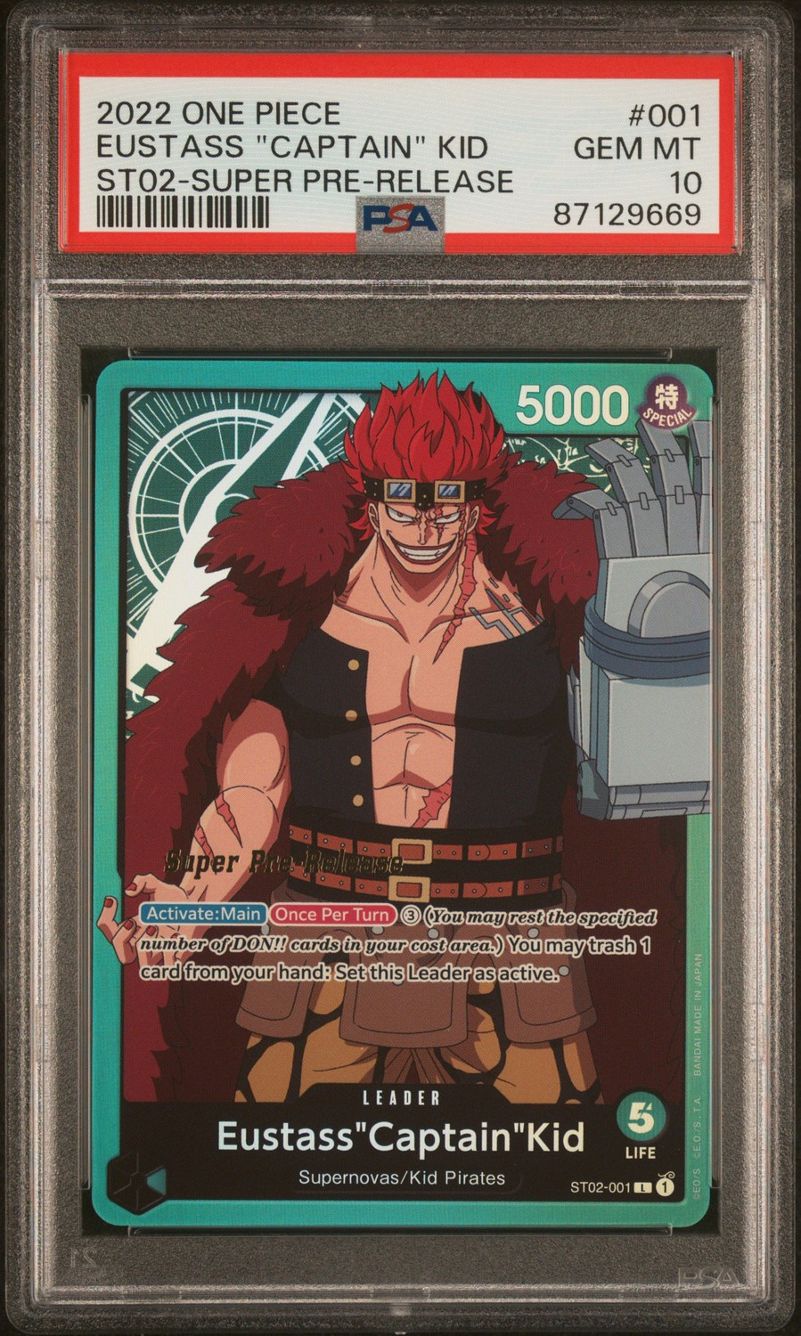 Eustass "Captain" Kid