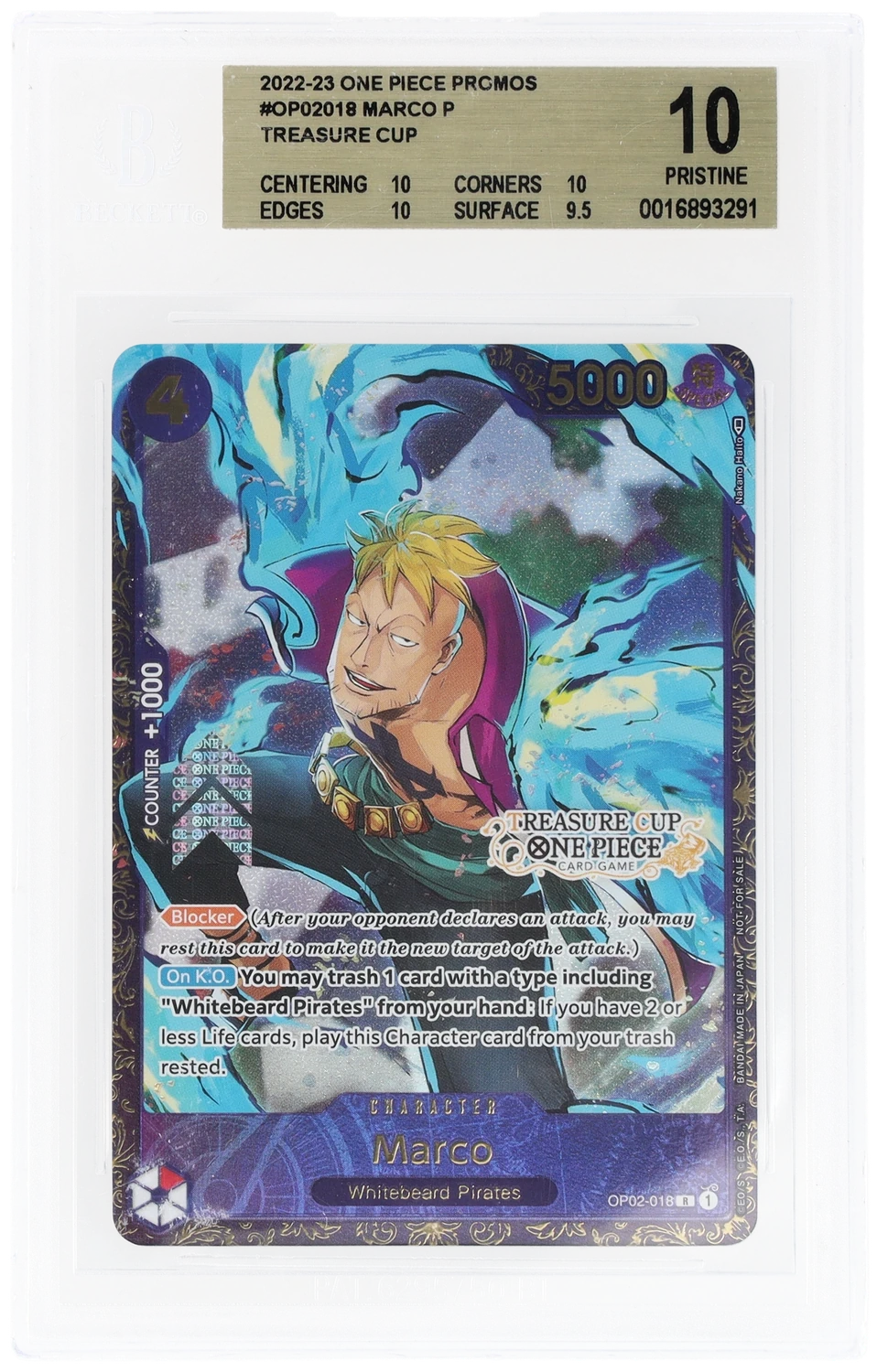 Marco P/(Treasure Cup)