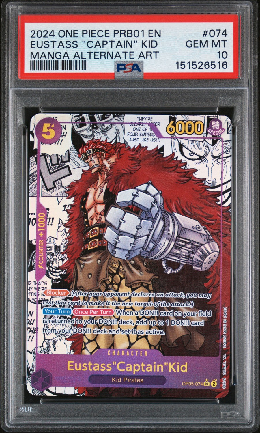 Eustass "Captain" Kid