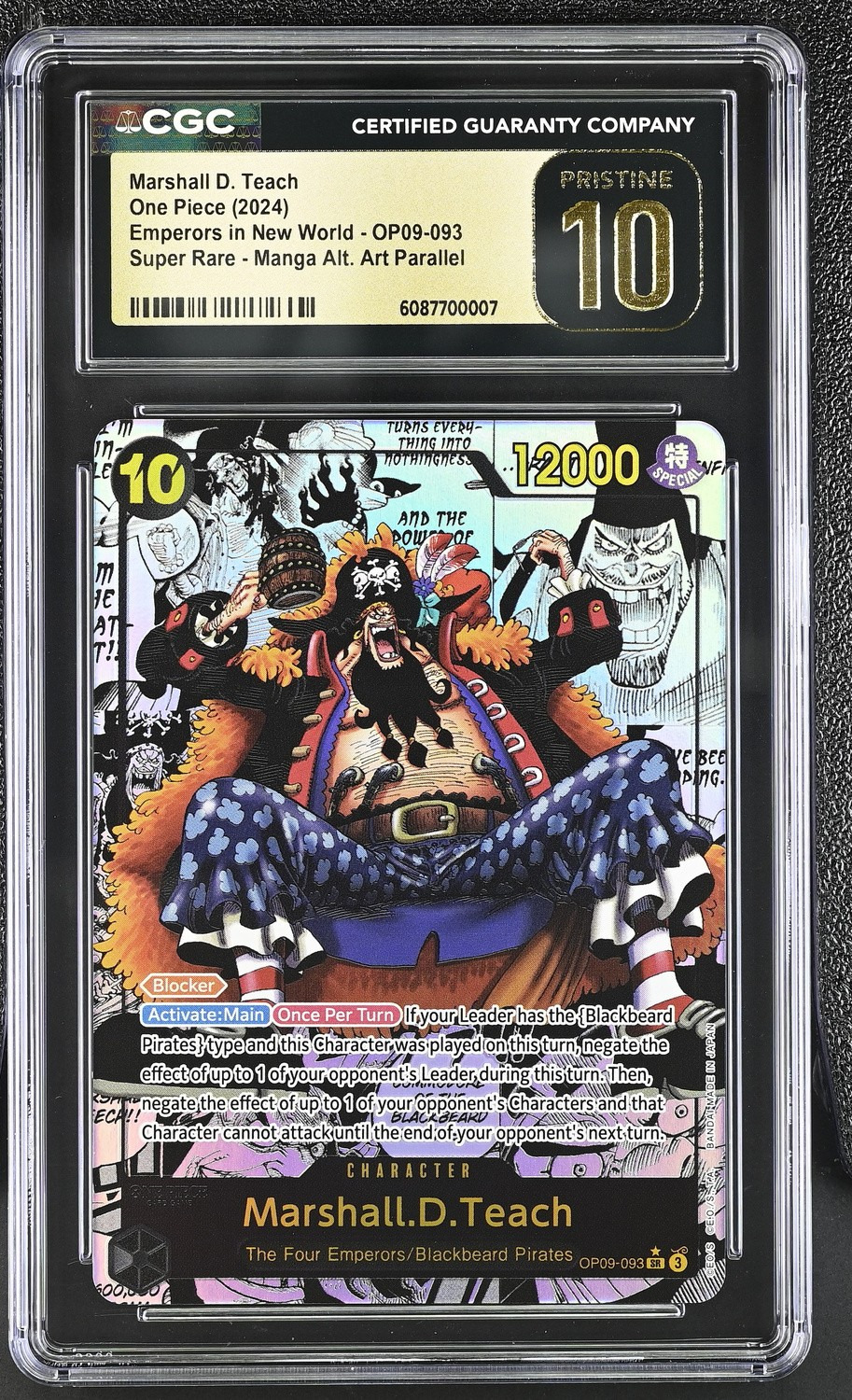 Marshall.D.Teach MANGA ART