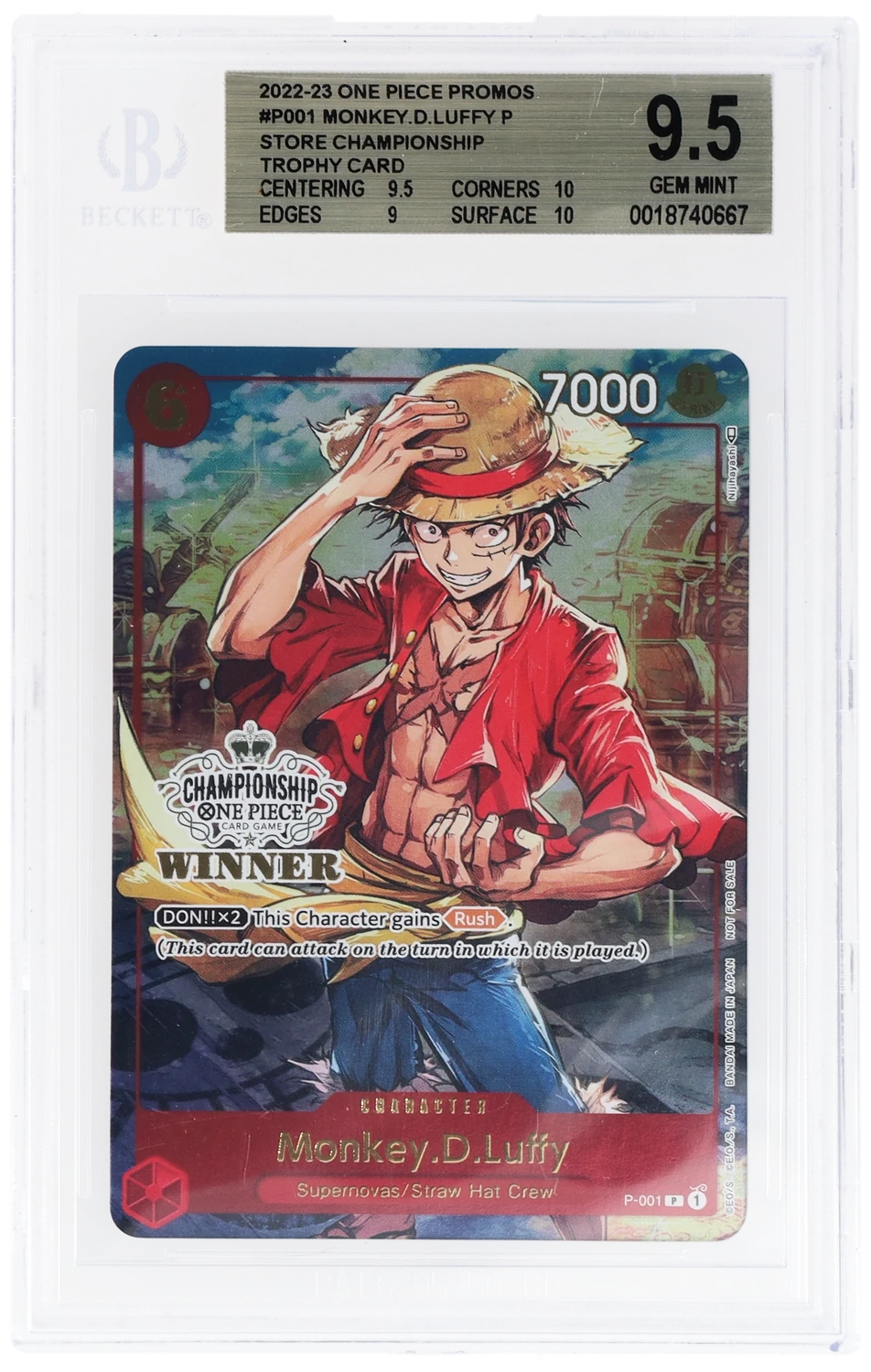 MONKEY D. LUFFY