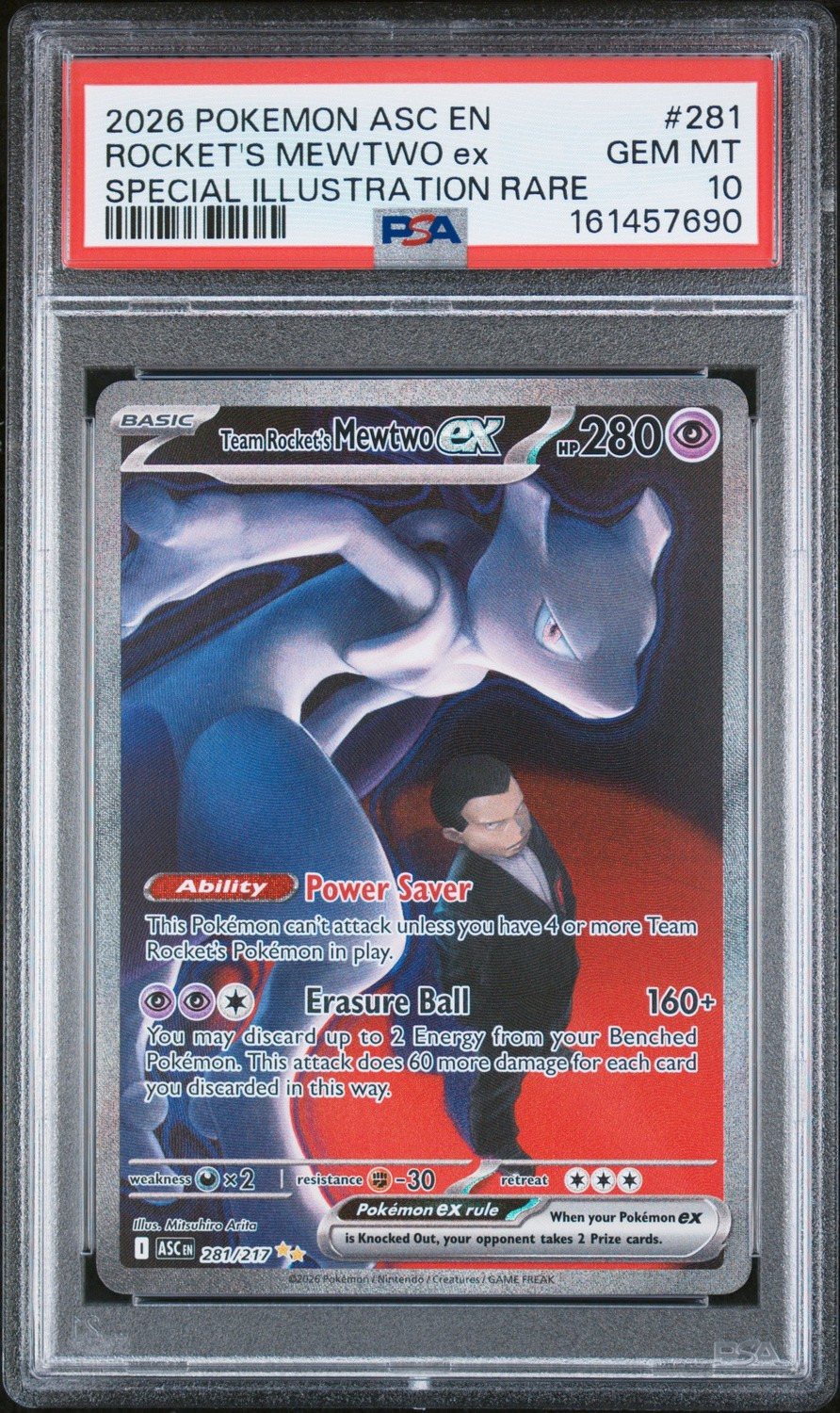 Rocket'S Mewtwo Ex