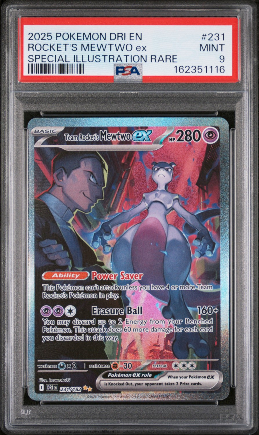 ROCKET'S MEWTWO ex