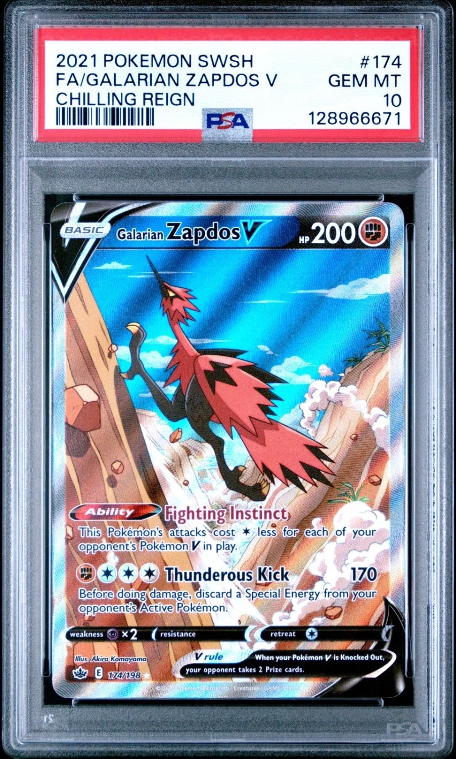 Galarian Zapdos V