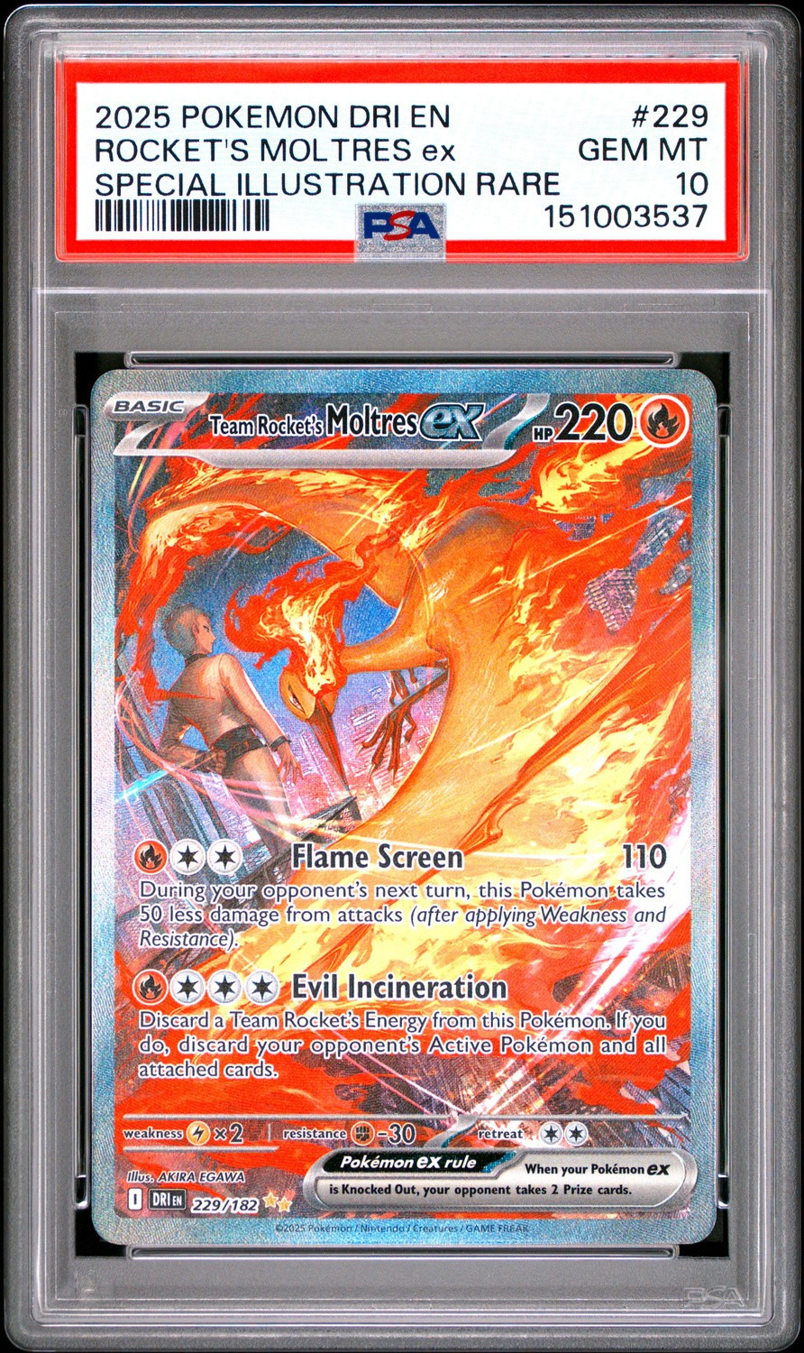 ROCKET'S MOLTRES ex