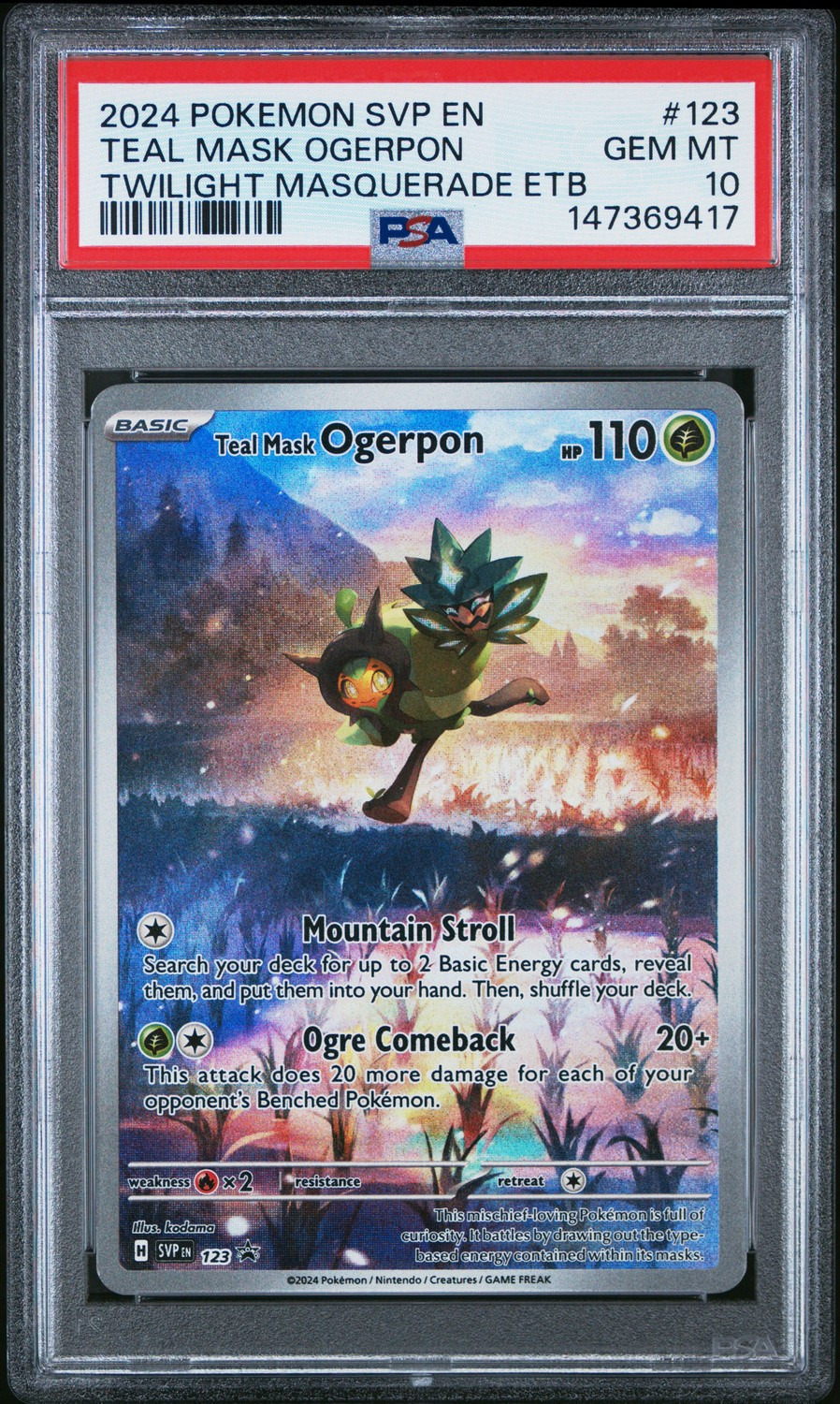 Teal Mask Ogerpon