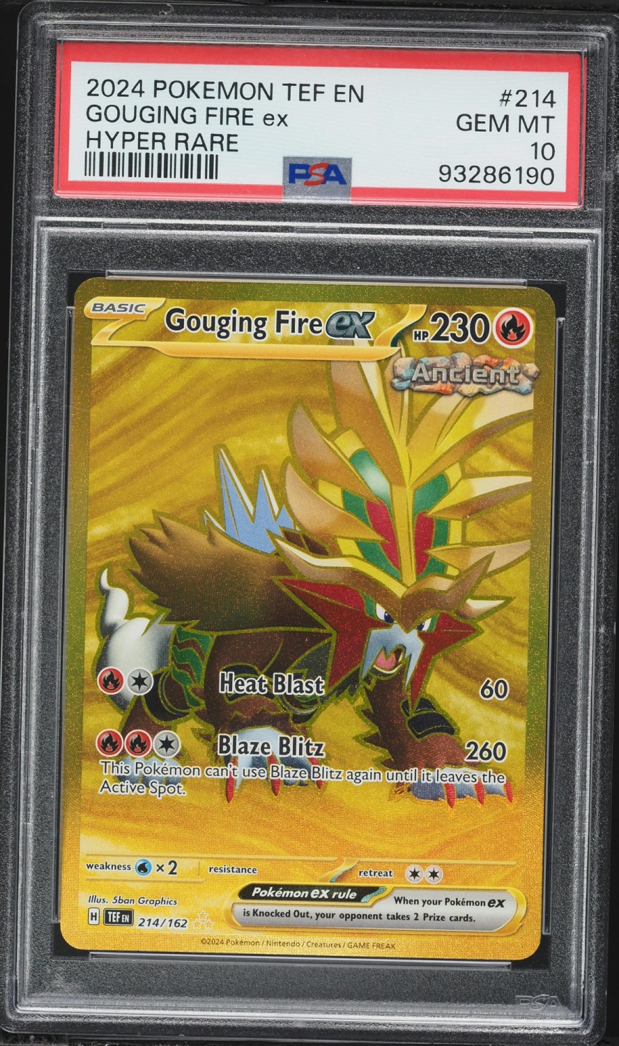 GOUGING FIRE ex