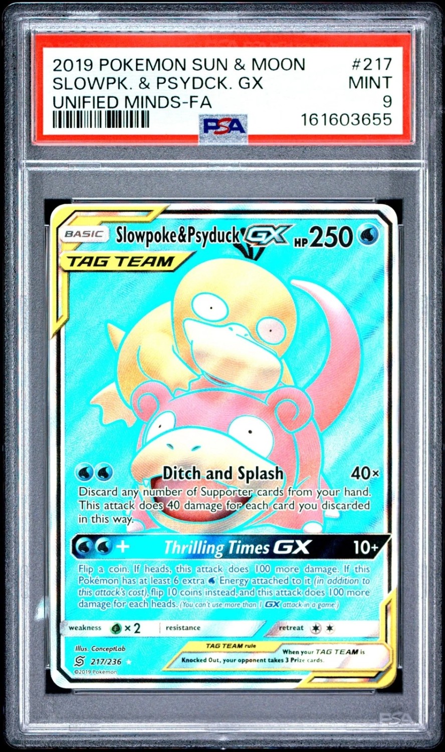 Slowpoke & Psyduck GX