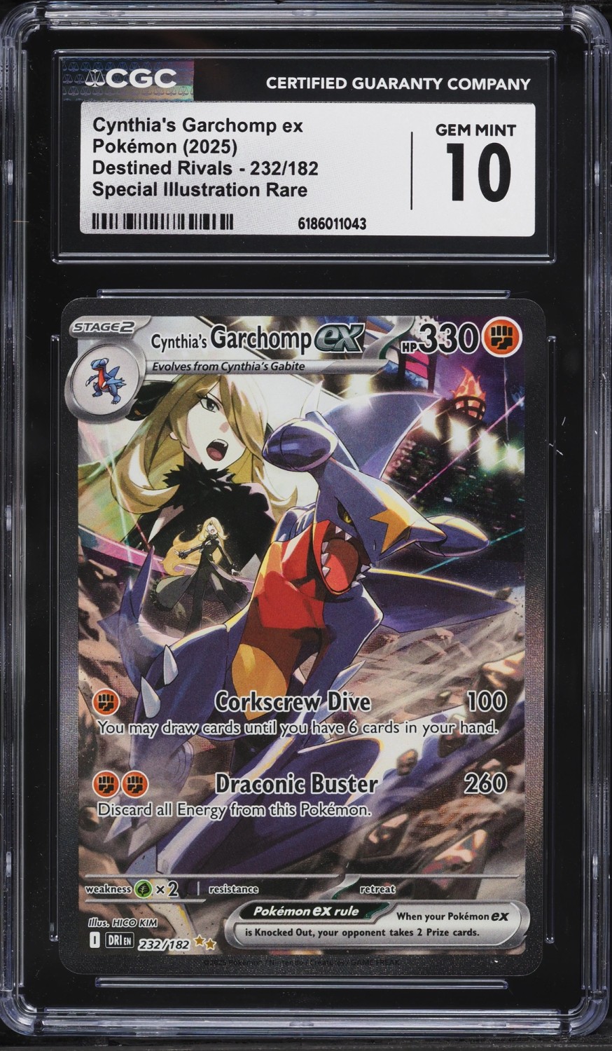 CYNTHIA'S GARCHOMP ex