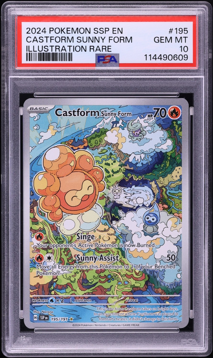 Castform Sunny Form