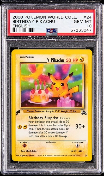 Birthday Pikachu
