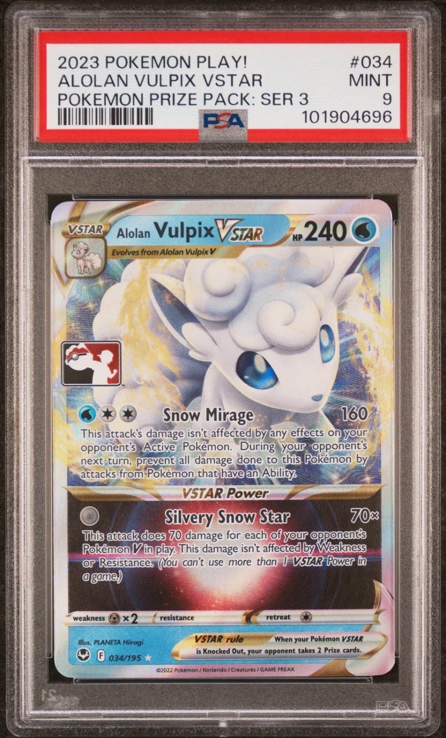 Alolan Vulpix Vstar