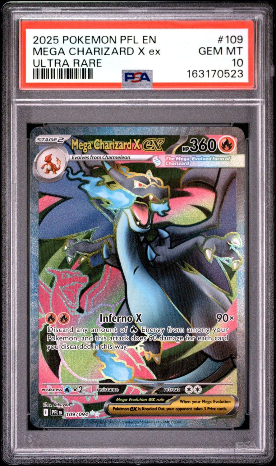 MEGA CHARIZARD X ex