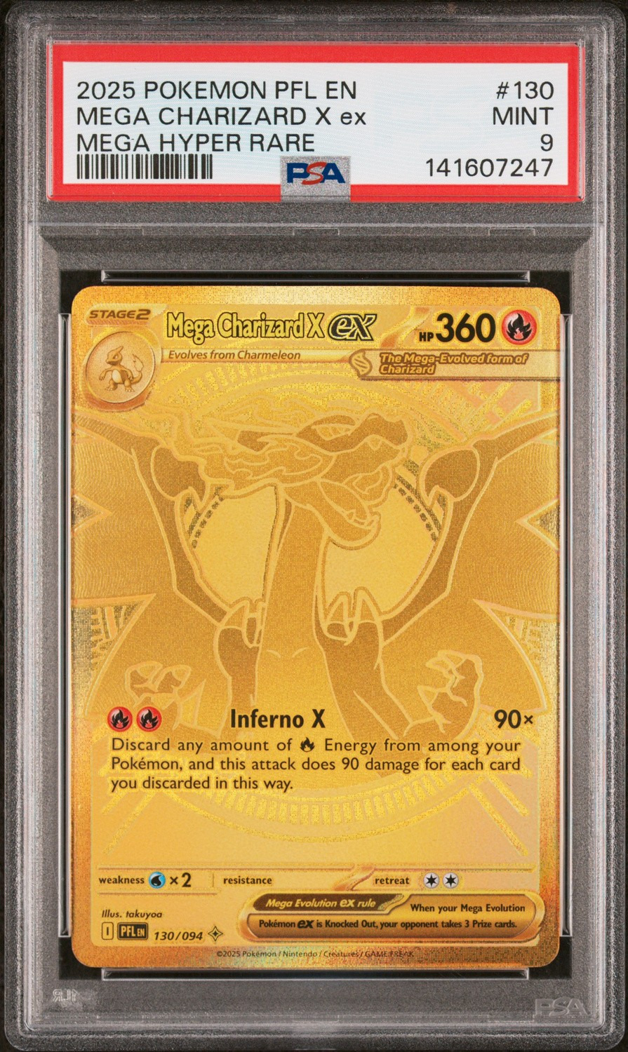 MEGA CHARIZARD X ex