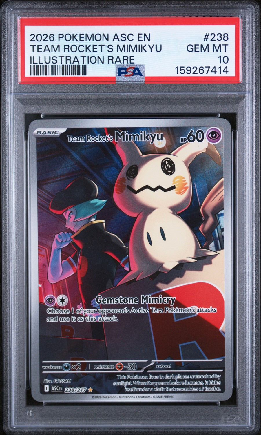 Team Rocket's Mimikyu