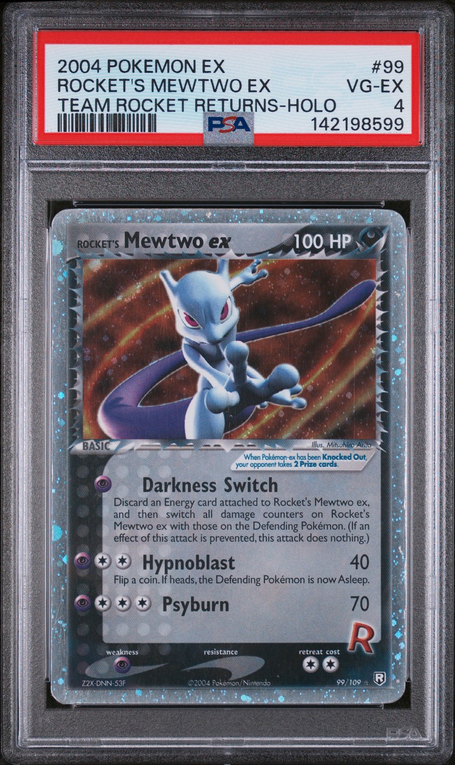 Rocket's Mewtwo EX