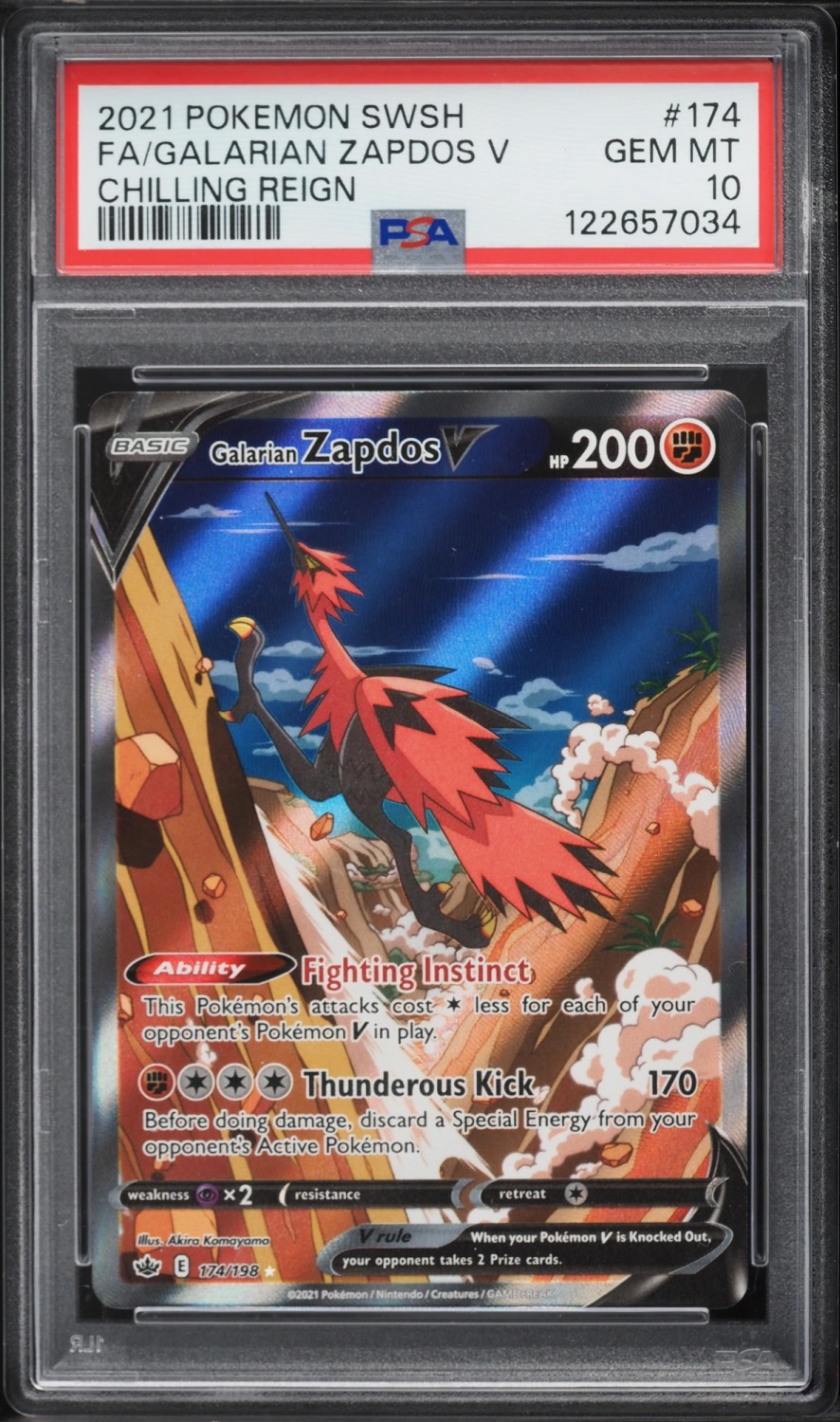 Galarian Zapdos V
