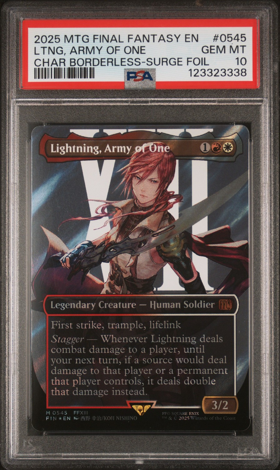 Lightning, Army Of One