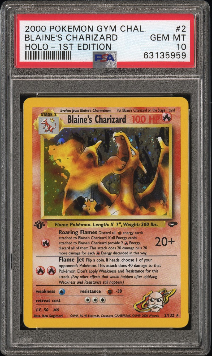 Blaine's Charizard