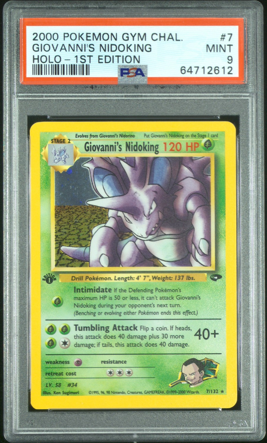 Giovanni's Nidoking