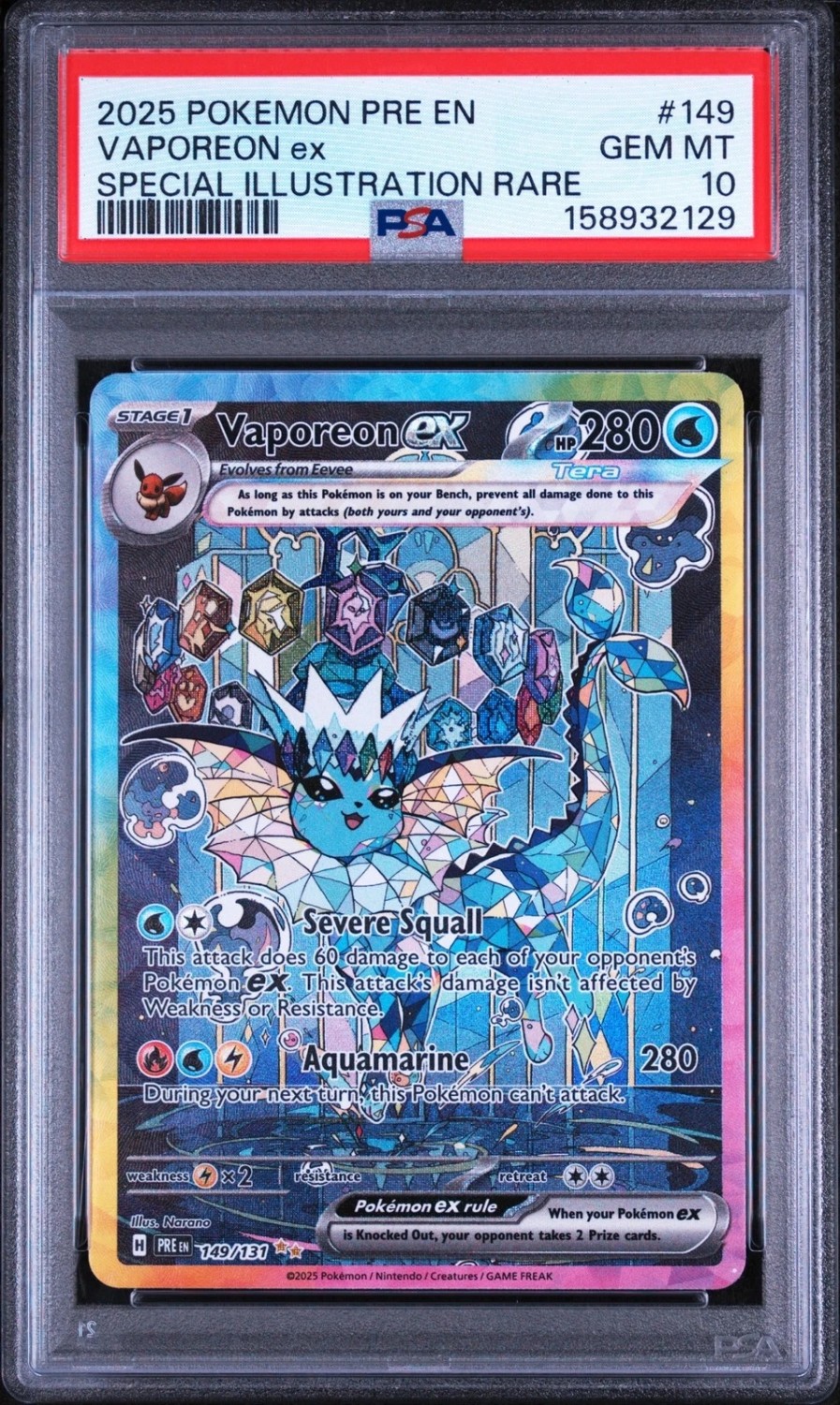 VAPOREON ex