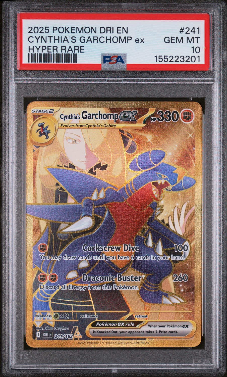 CYNTHIA'S GARCHOMP ex