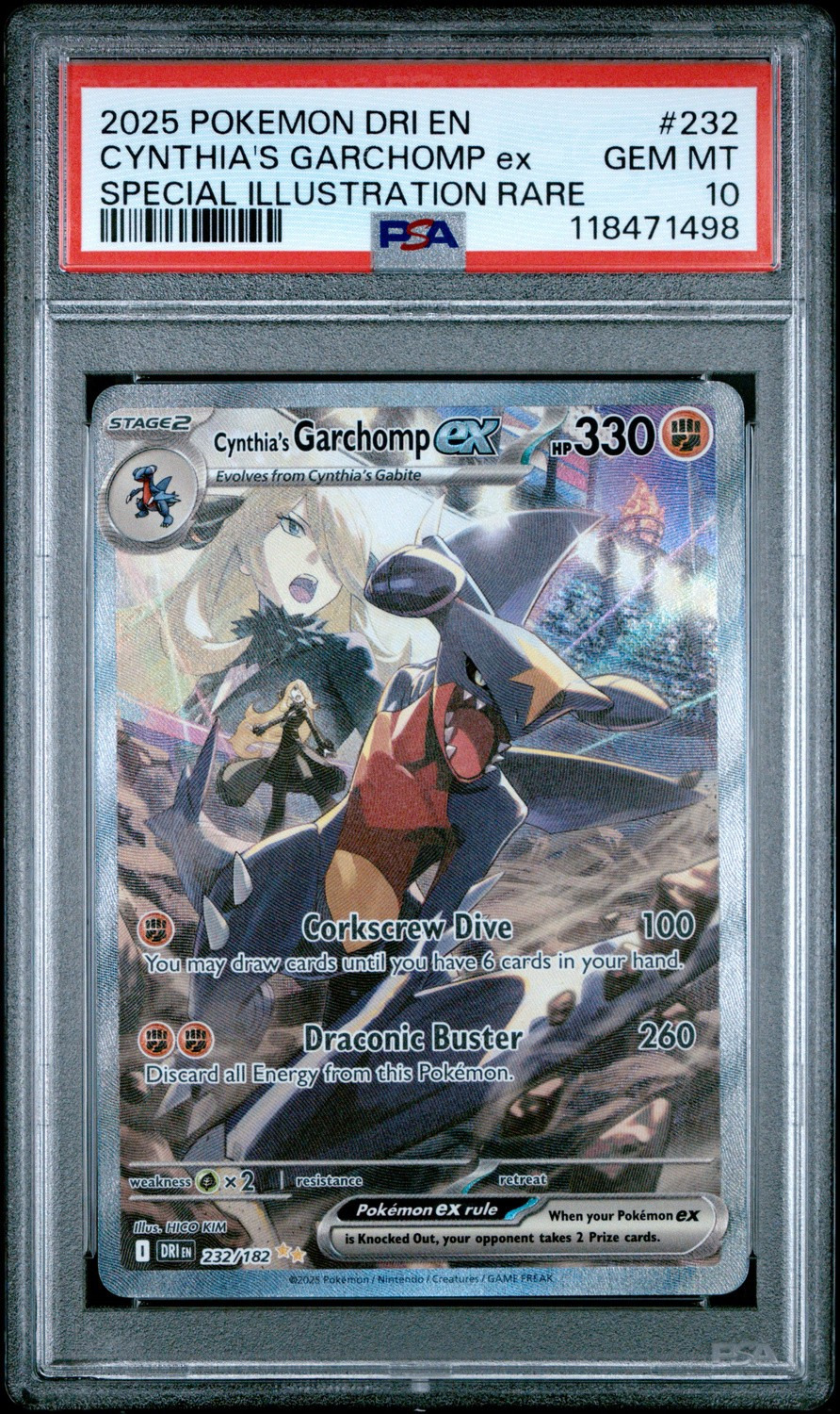 CYNTHIA'S GARCHOMP ex