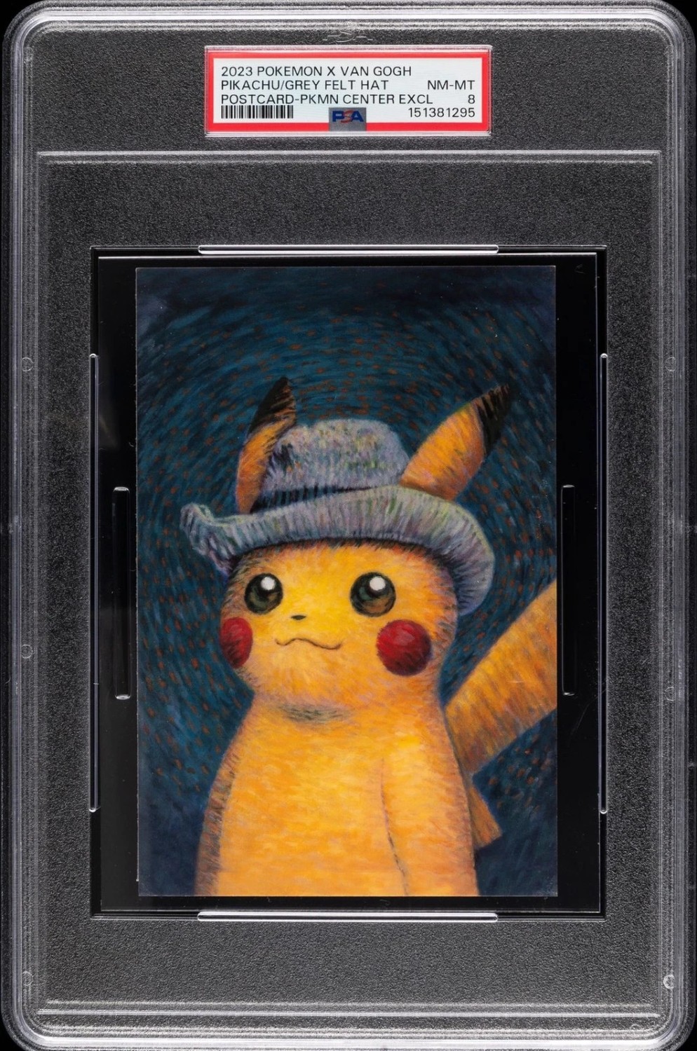 Pikachu/Grey Felt Hat