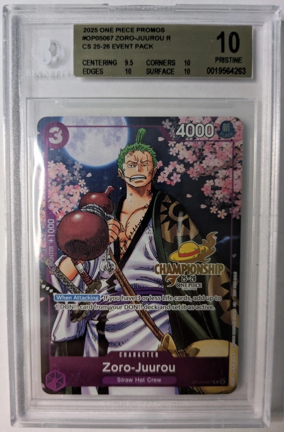 Zoro-Juurou R/(CS 25-26 Event Pack)