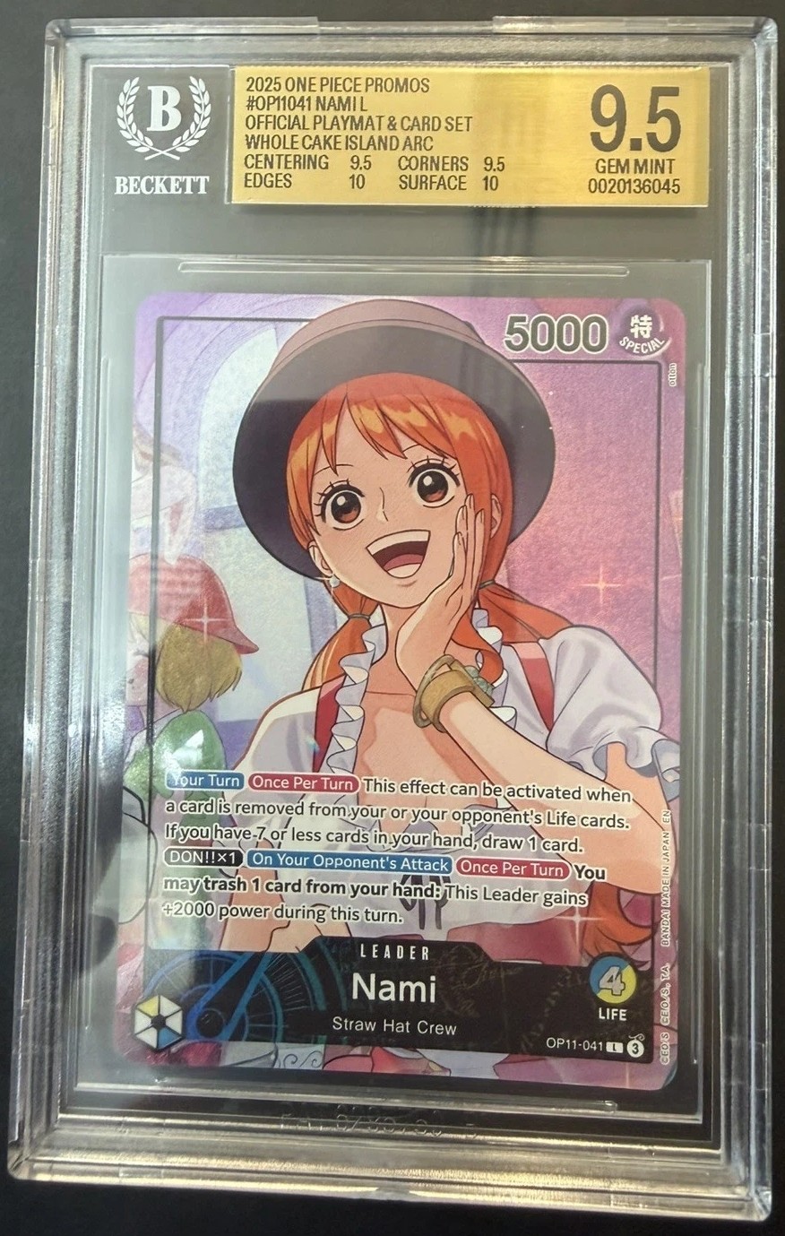 Nami L/(Official Playmat & Card Set -Whole Cake Island Arc-)