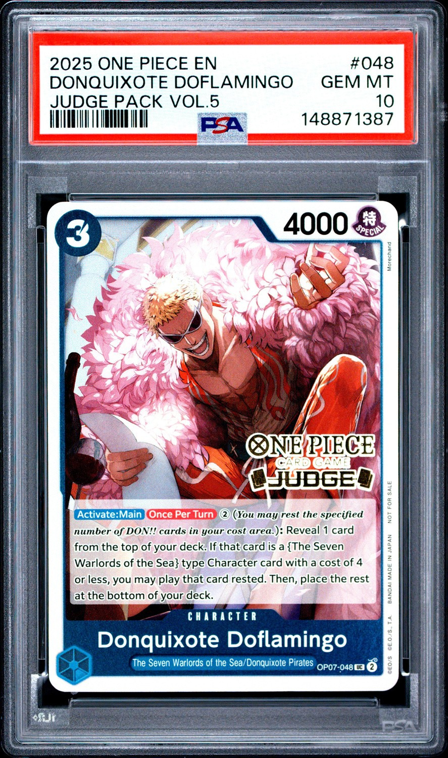 Donquixote Doflamingo