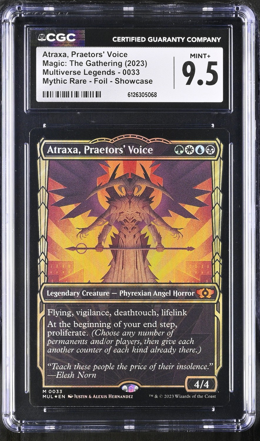 Atraxa, Praetors' Voice