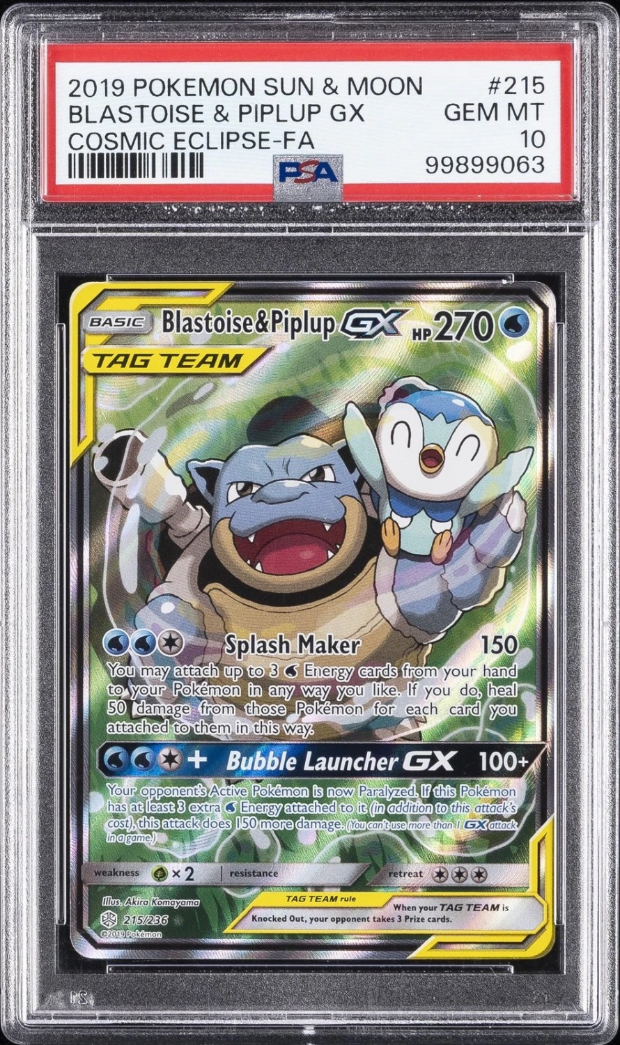 Blastoise & Piplup GX
