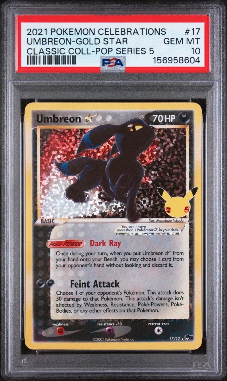 Umbreon-Gold STAR
