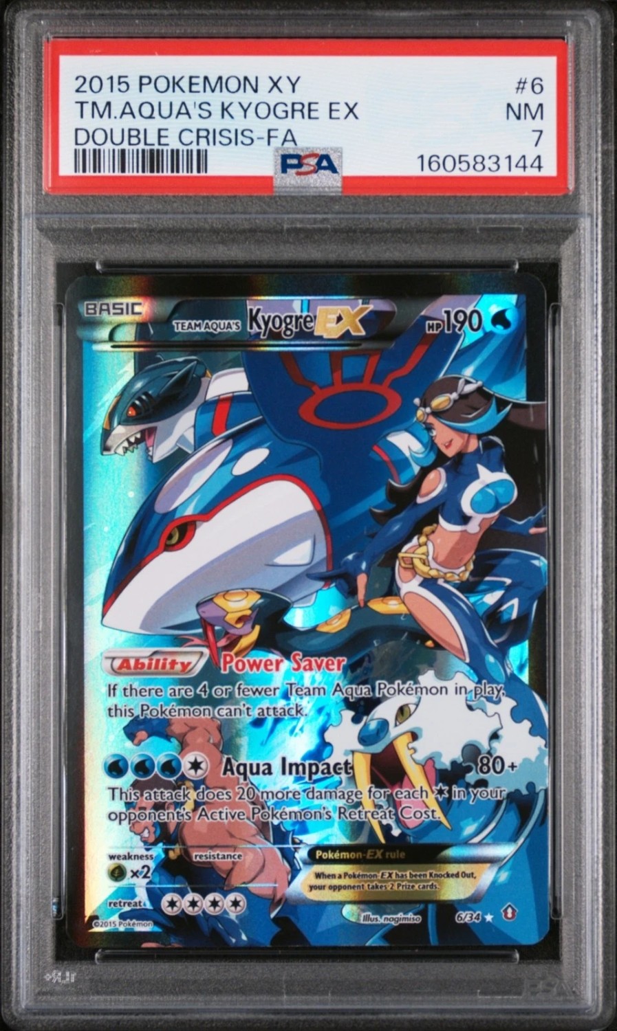 Team Aqua's Kyogre EX