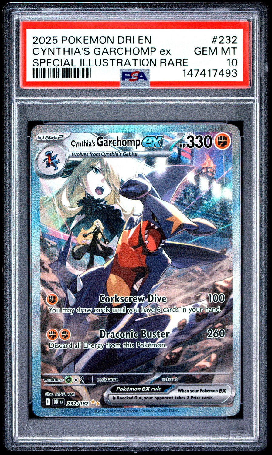 CYNTHIA'S GARCHOMP ex