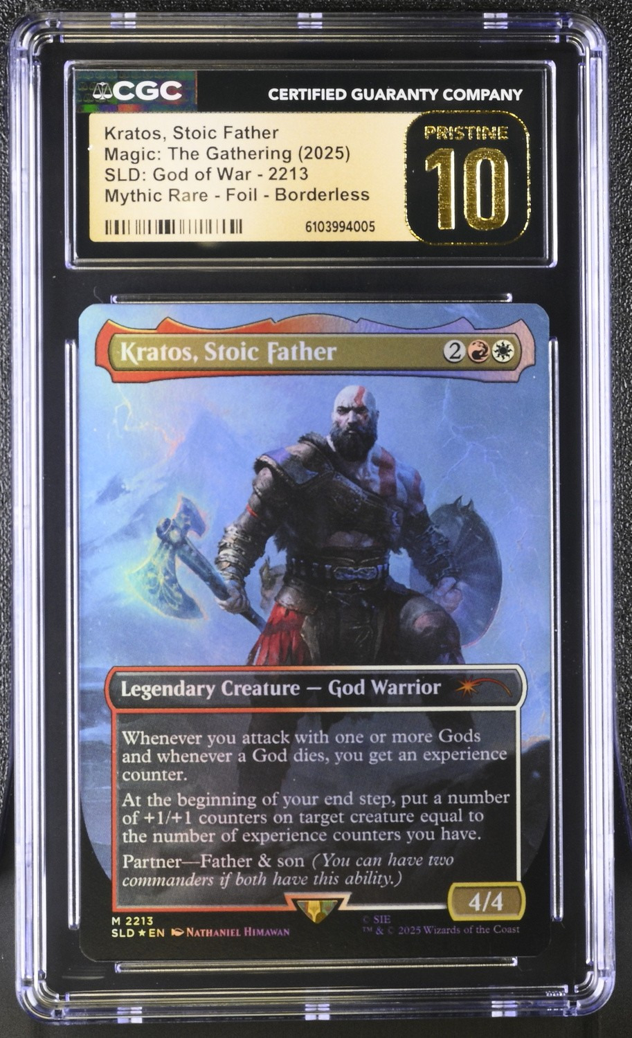 Kratos, Stoic Father