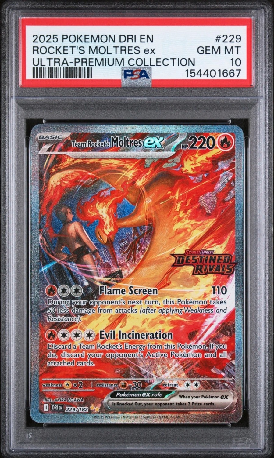 ROCKET'S MOLTRES ex