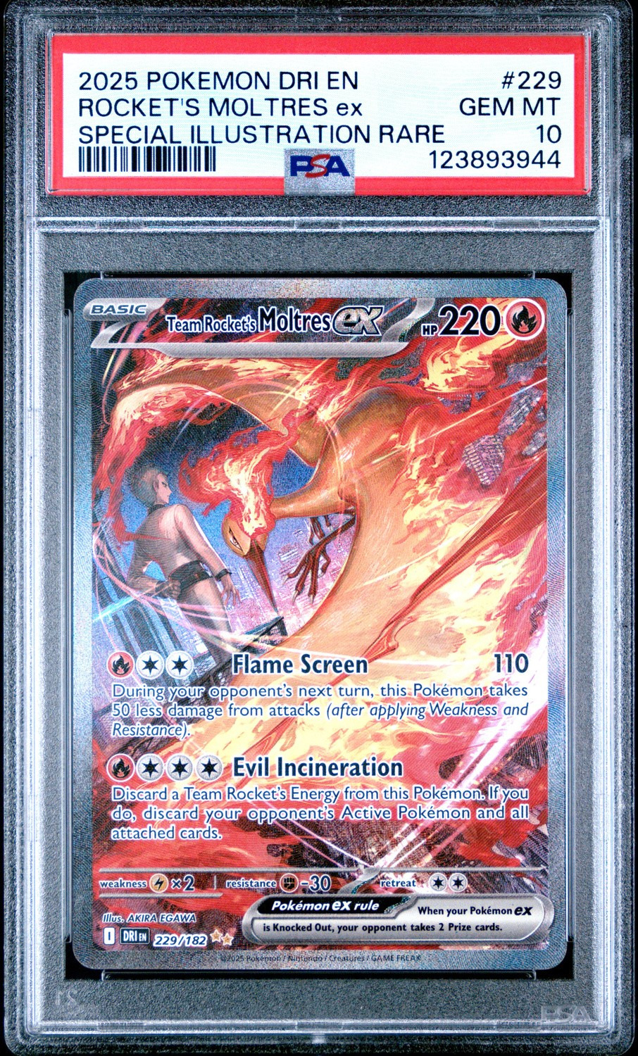 ROCKET'S MOLTRES ex