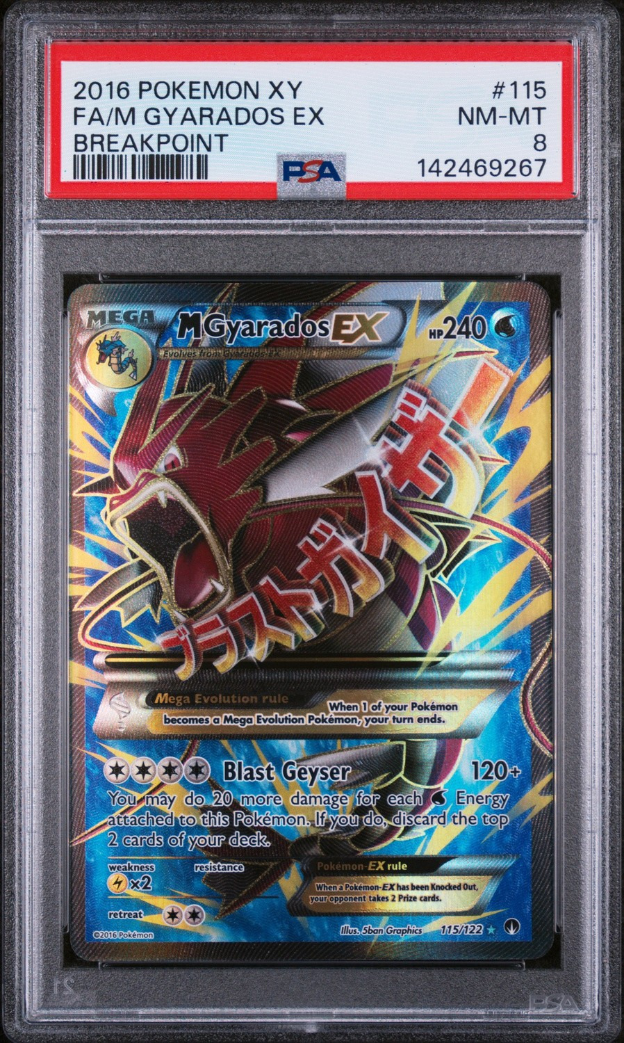 FA/M GYARADOS EX