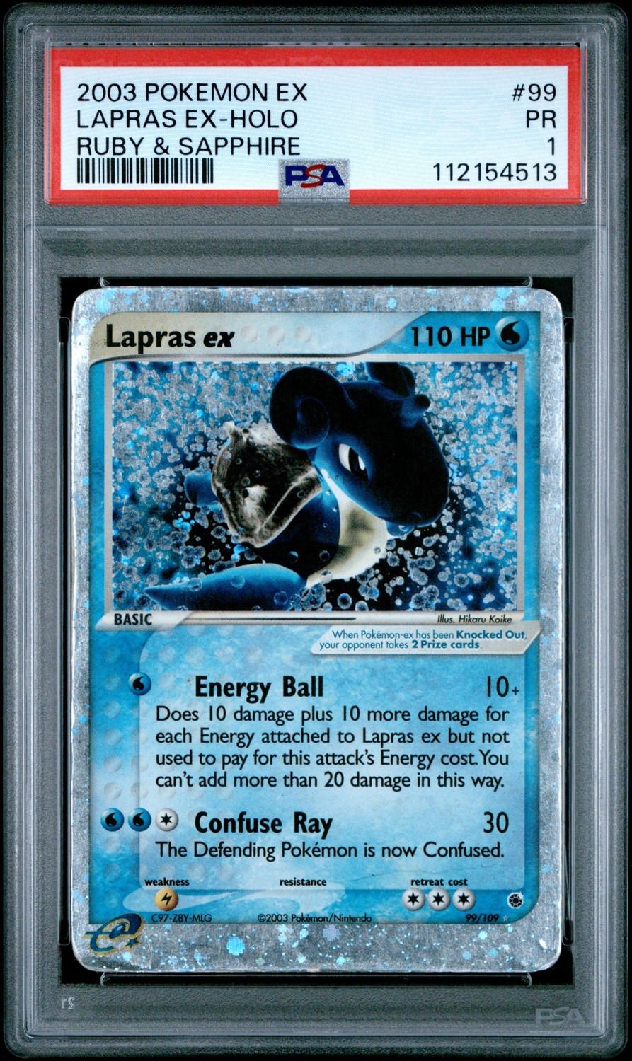 Lapras EX